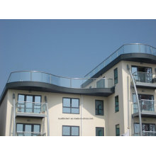 12mm Thickness Modern Tempered Glass Balcony